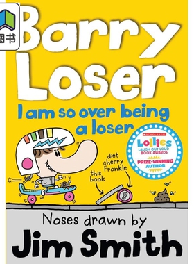 倒霉蛋巴里 我不再是失败者The Barry Loser I am so over being a Loser英文原版 儿童插画故事书 幽默故事 进口 大音