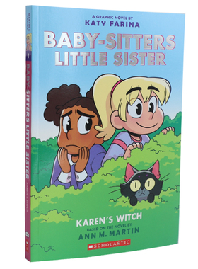 俏保姆俱乐部衍生漫画小说 英文原版 The Baby sitters Club Little Sister 儿童课外阅读故事书 scholastic 纽约时报Karen W