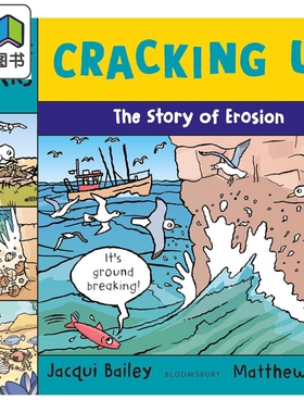 科学工作解码 侵蚀 Science Works Cracking Up The Story of Erosion 英文原版 儿童科普知识绘本 进口童书 大音