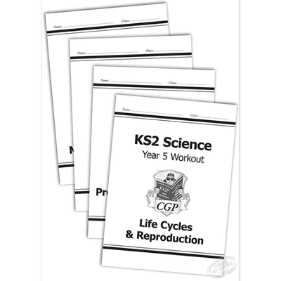 CGP KS2 Science 科学 Year 5 Workout 套装 英国进口原版书