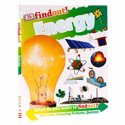 DK发现知识系列儿童启蒙知识绘本 能量 DK findout! Energy英文原版进口图书 软精装 彩色科普百科 英语百科读物