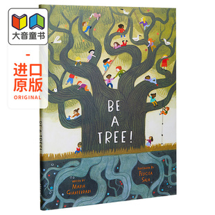 Felicita 英文原版 6岁 Tree Sala 精装 安徒生最佳插画家得主 成为一棵大树 名家绘本 科普绘本 精品绘本系列