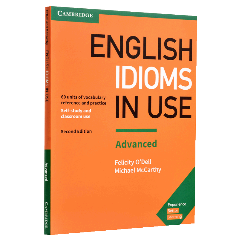 Cambridge English in Use 系列 Idioms Advanced Book with Answers 剑桥高级英语惯用语配答案 英文原版 自学和课堂用工具?