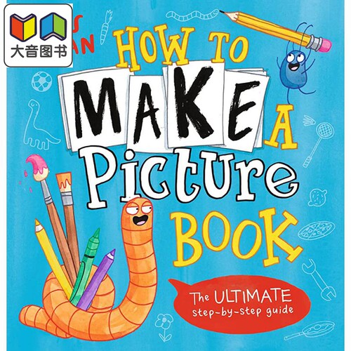 Elys Dolan How to Make a Picture Book 如何制作绘本 故事图画书创作指南 激发儿童创造力 英文原版 进口图书 大音