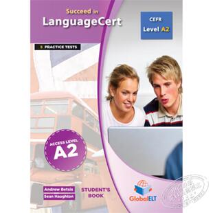 Succeed in LanguageCert CEFR A2 Practice Tests 剑桥朗思国际语言认证考试少儿A2自学备考教辅书套装 大音