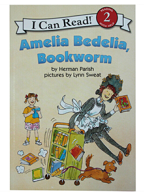 I can read 2 第二阶段1 Amelia Bedelia系列儿童分级阅读 Bookworm 英文原版进口 少儿英文绘本 英语启蒙认知