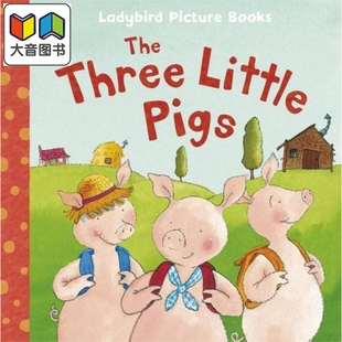 Tales Three Little 英文原版 小飘虫童话读本Ladybird 小初文学故事书 Pigs The 大音 First Favourite 三只小猪
