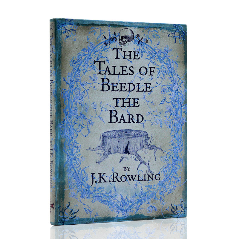 英文原版绘本 the tales of beedle the bard 诗翁彼豆故事集 哈利波特系列作者 JK罗琳 精装版儿童课外读物小说文学书籍