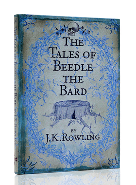 英文原版绘本 the tales of beedle the bard 诗翁彼豆故事集 哈利波特系列作者 JK罗琳 精装版儿童课外读物小说文学书籍