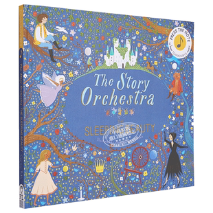 The Story Orchestra 故事管弦乐队 The Sleeping Beauty 睡美人 儿童有声读物 柴可夫斯基 英文原版 精装 古典音乐绘本 童话