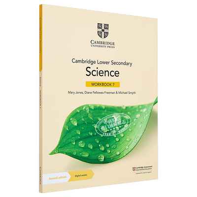 NEW Cambridge Lower Secondary Science Workbook 7剑桥初中科学练习册七年级初一 大音