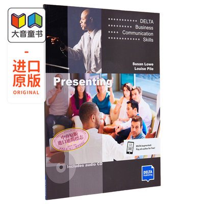 Presenting B1-B2 Coursebook Business Communication Skills商务沟通技巧系列：演讲技能B1-B2课本 含音频CD 大音