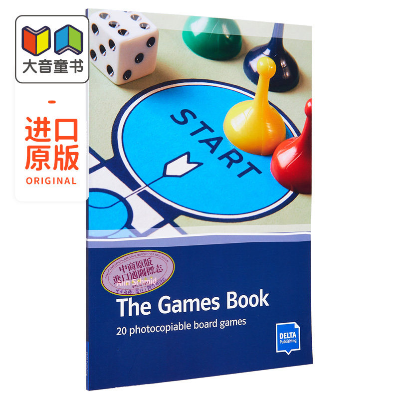 The Games Book Book with photocopiable activites 游戏书 含可复印的活动材料 英文原版进口教材教辅参考书 大音