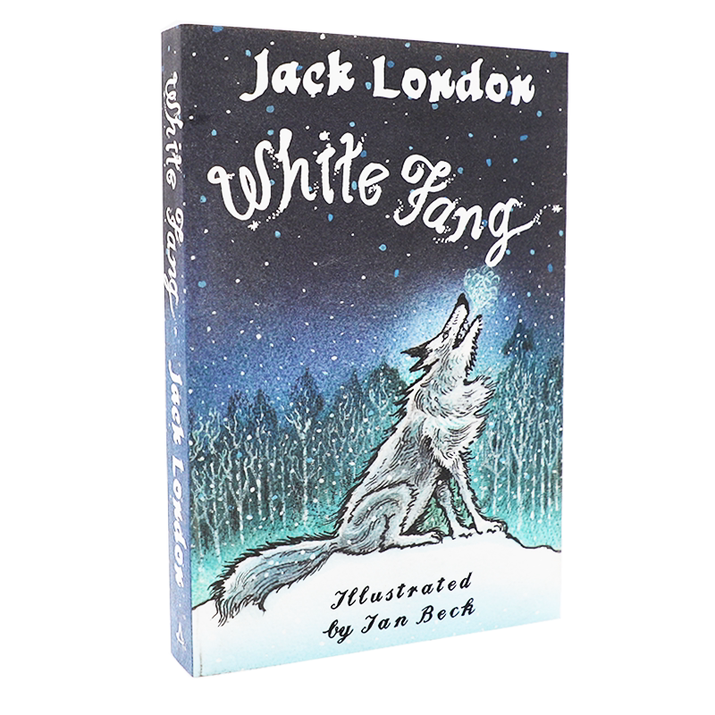 白牙 英文原版 White Fang 杰克伦敦 经典文学 青少年小说 进口英语书籍 9-12岁