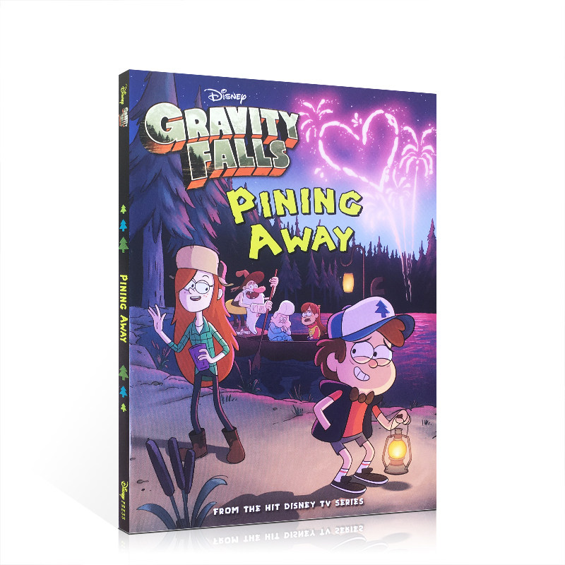 英文原版 gravity falls pining away 怪诞小镇 儿童冒险故事 6-12岁