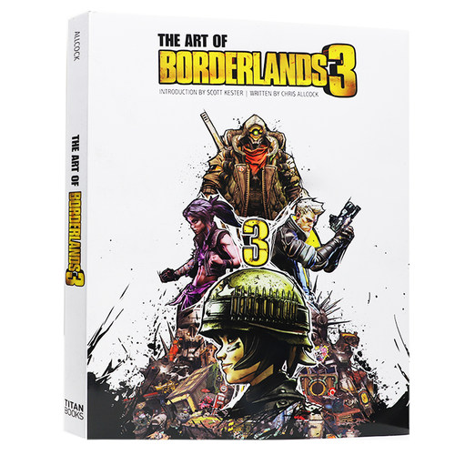 无主之地3 游戏设定集 英文原版 The Art of Borderlands 3 硬壳精装大开本 ps4 epic stem 周边 进口原版 正版