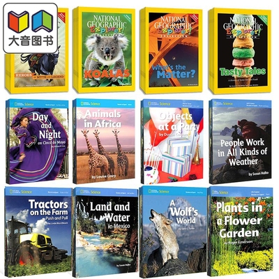 英文原版美国国家地理读物合集B National Geographic 科学系列Science 阅读探索者Explorer Pioneer Pathfinder 大音