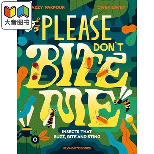 百科绘本 Davey Don 请不要咬我 精装 进口读物7 动物知识图画书 Please 儿童科普 英文原版 大音 11岁 Bite Owen