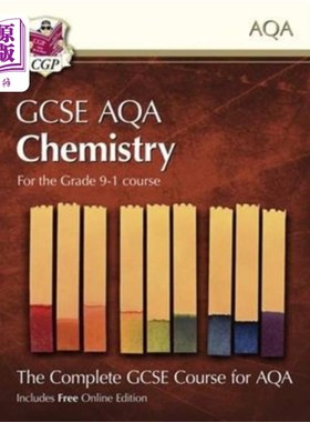 预售 英国CGP New GCSE Chemistry AQA Student Book (includes Online Edition, Videos and Answers) 大音