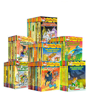 老鼠记者 英文原版经典小说 81册可选 Geronimo Stilton 儿童安徒生奖 章节书全套 GeronimoStilton