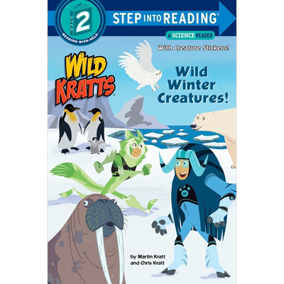 Step Into Reading2 阅读进阶2级：动物兄弟冬天的猎者 儿童科普 英文原版 3-6岁