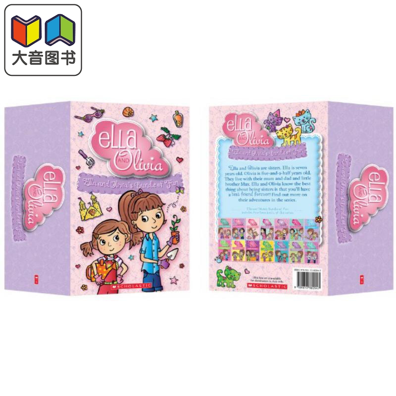 Ella & Olivia's Bundle Of Fun (14 Books) 学乐艾拉与奥莉维亚故事套装（14册）英文原版 进口图书 儿童章节书桥梁书 大音