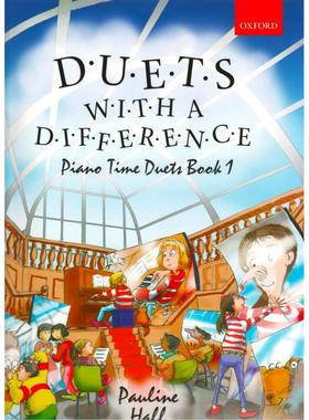 Duets with a Difference 有区别的二重唱 Piano Time 牛津钢琴教材 钢琴时间  英国皇家音乐 ABRSM 英皇考级 英文原版书