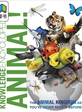 DK知识百科 动物 英文原版 DK-Knowledge Encyclopedia: Animal! 大音