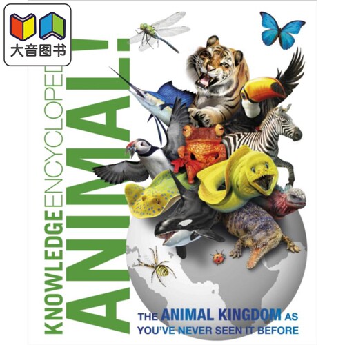 DK知识百科 动物 英文原版 DK-Knowledge Encyclopedia: Animal! 大音