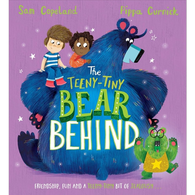 背后的熊英文原版儿童绘本