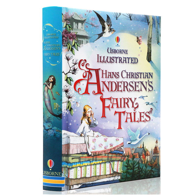 英文原版绘本 Hans Christian Andersen's Fairy Tales 安徒生童话故事书 精装全彩插画版 学生课外英文阅读usborne 书籍/杂志/报纸 原版其它 原图主图