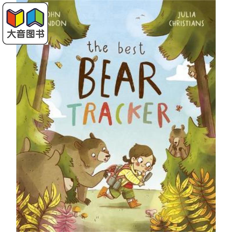 The Best Bear Tracker 熊的追踪器 英文原版儿童绘本 动物故事 3到6岁 John Condon 大音