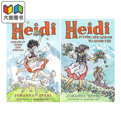 儿童文学经典海蒂1+2英文