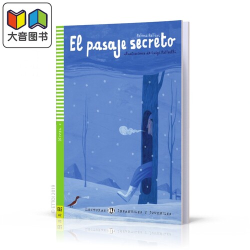 ELI Young Readers Spanish A2 El pasaje secreto 秘密通道 西班牙语 西语分级读物 西文原版 进口图书 大音