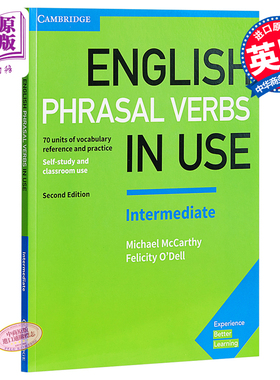Cambridge English in Use 系列 Phrasal Verbs Intermediate Book with Answers 剑桥中级英语短语动词配答案 英文原版自学?