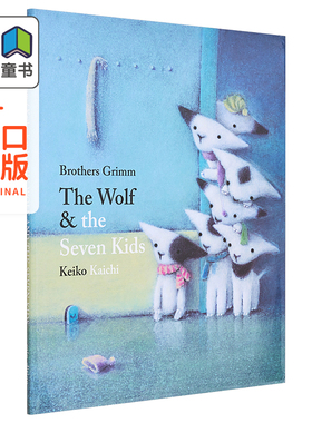 Ayano Imai 狼与7个孩子 Wolf and the Seven Kids 英文原版 进口图书 儿童绘本 童话故事图画书 4-7岁