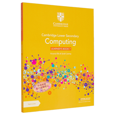 NEW Cambridge Lower Secondary Computing Learners Book 7 新版剑桥初中计算机学习书 7 含数字访问1年 大音