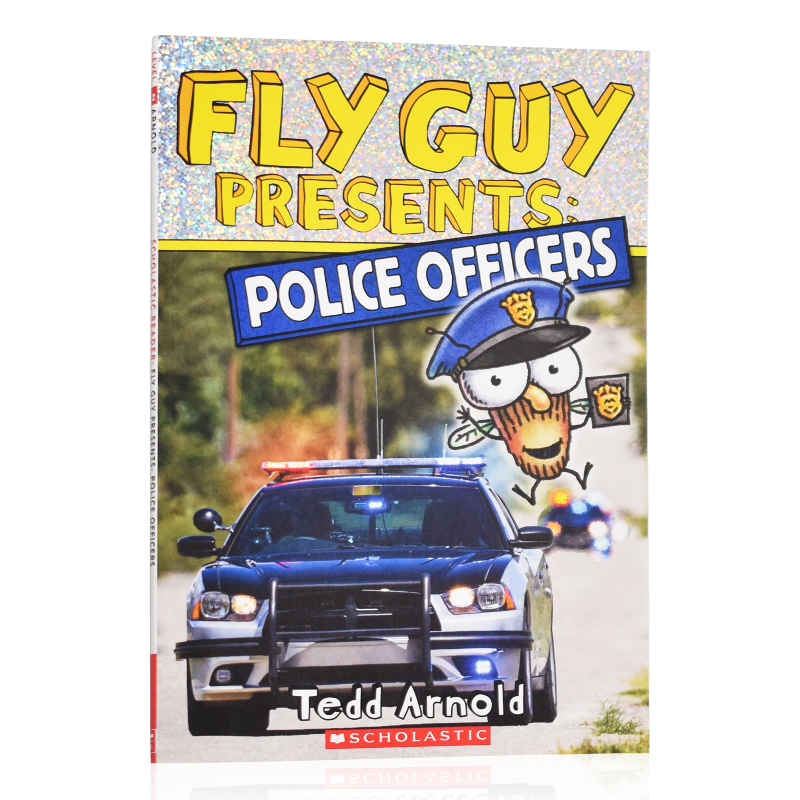 英文原版 Fly Guy Presents: Police Officers 苍蝇小子 儿童英语画书 平装绘本
