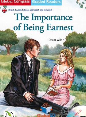 Global ELT Graded Reader 经典名著分级阅读读物 B1.2  The Importance of Being Earnest 不可儿戏 英文原版 附音频CD 英式