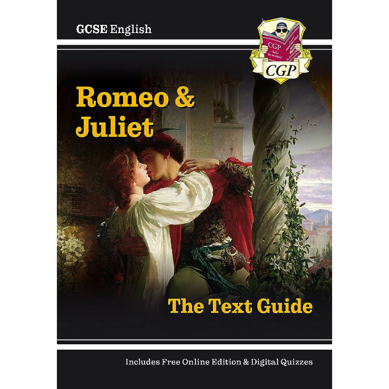 英国CGP GCSE English Shakespeare Text Guide - Romeo & Juliet includes Online Edition & Quizzes 大音