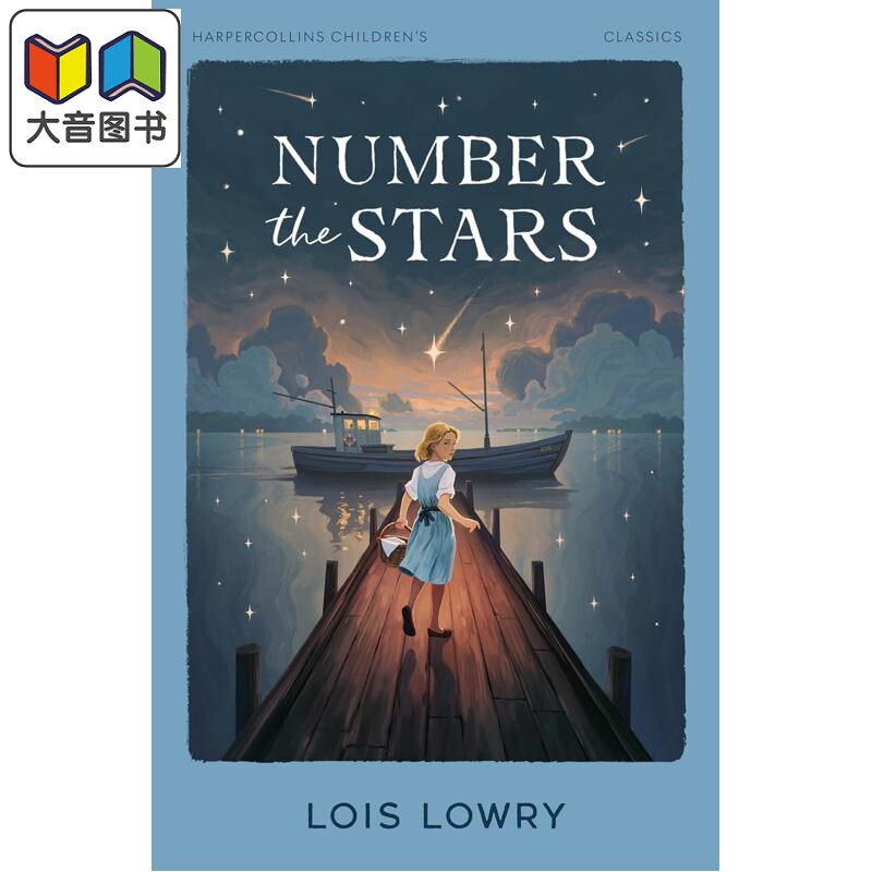 数星星 Number the Stars 纽伯瑞奖 英文原版 儿童小初文学 青少年小说 经典故事 进口童书 10岁以上 Lois Lowry 大音