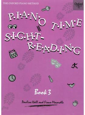 Piano Time Sightreading Book 3 Oxford 牛津钢琴教材 钢琴伴奏时间 英国皇家音乐 ABRSM 英皇考级 英文原版儿童音乐启蒙