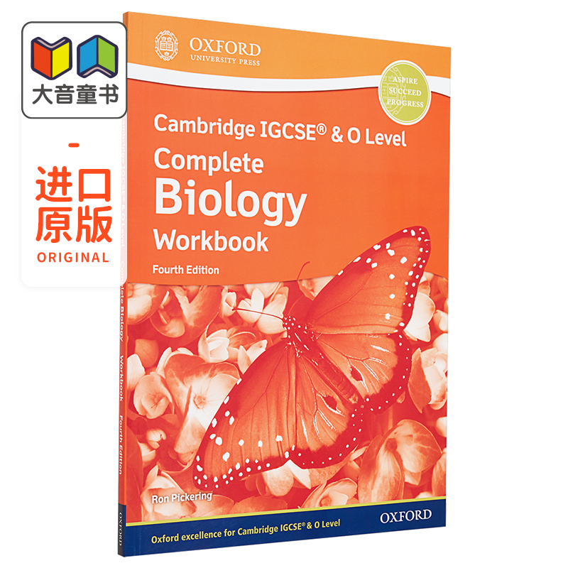 剑桥IGCSE Olevel生物学练习册第四版新版 Cambridge Complete Biology Workbook 英文原版进口教材 CIE SSAT