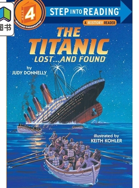 Step into Reading Step 4 The Titanic Lost And Found 兰登阅读进阶4：泰坦尼克号百科 英文原版 儿童绘本 分级阅读 大音