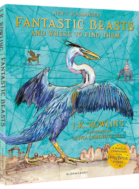 神奇动物在哪里 英版平装 英文原版 Fantastic Beasts and Where to Find Them J.K.Rowling 大音