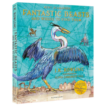 神奇动物在哪里 英版平装 英文原版 Fantastic Beasts and Where to Find Them J.K.Rowling 大音