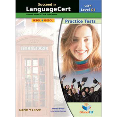 Succeed in LanguageCert - CEFR C1 - Practice Tests 朗思考试-CEFRC1-练习测试-带答案的套印版 英文原版进口 大音