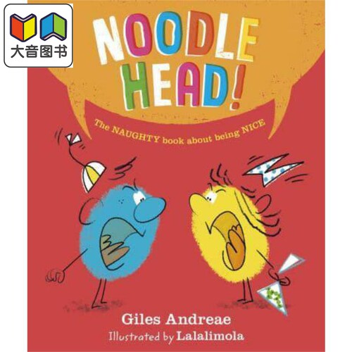 Noodle Head 傻瓜大战 英文原版 进口原版 2岁到5岁 儿童图画书 Giles Andreae