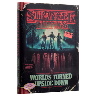 怪奇物语周边 大? Stranger Turned Upside Worlds 英文原版 Things 可搭怪奇物语立体书 预售 Down 怪奇物语设定集官方幕后指南书