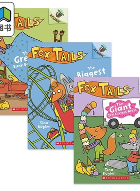 Acorn学乐橡树种子系列 狐狸传说3册套装 Fox Tails 1-3 儿童故事图画书 桥梁书 英文原版 进口图书 学乐橡果 大音